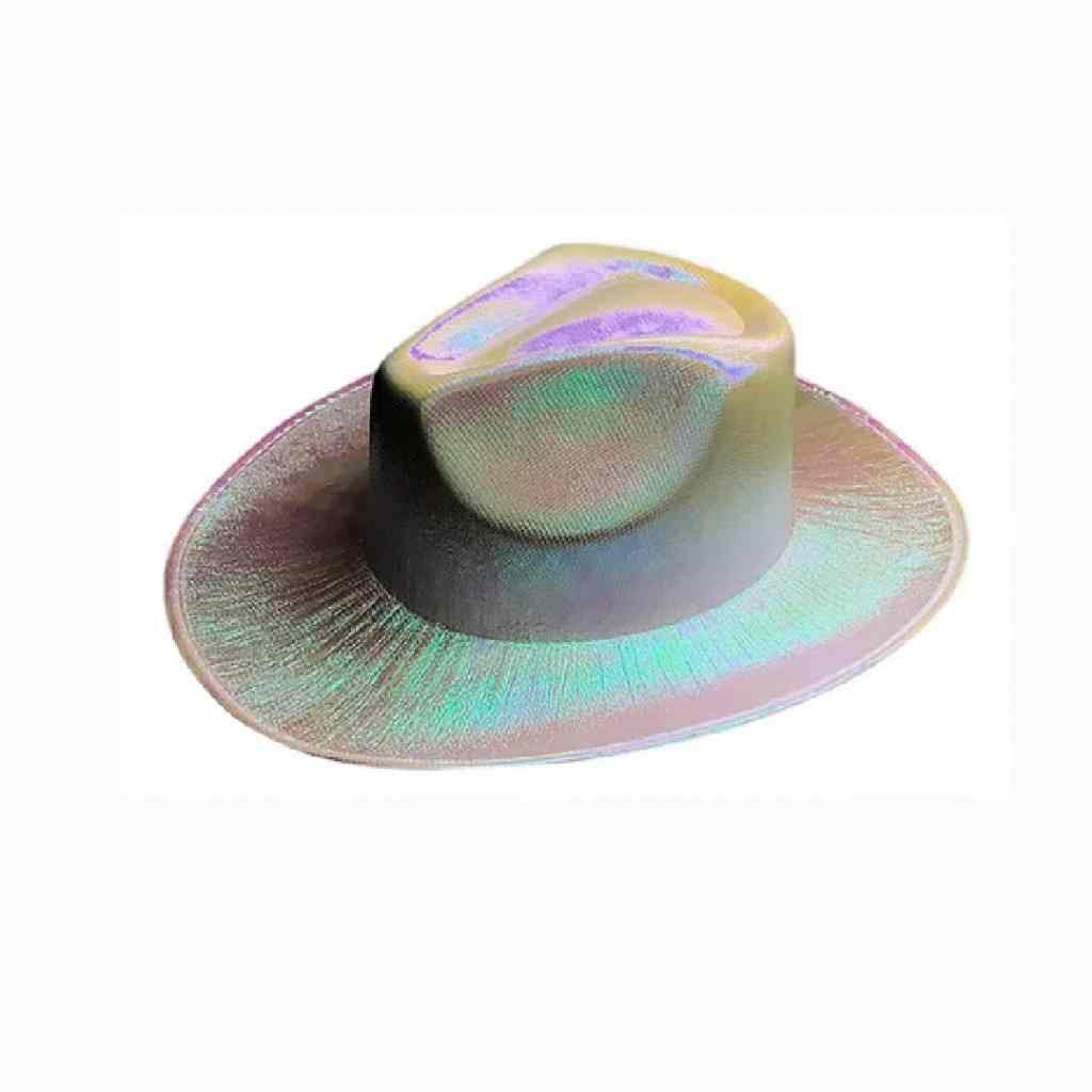 CHAPEU BOIADEIRA HOLOGRAFICO C LED